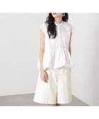 【エヌ ナチュラルビューティーベーシック/N.Natural Beauty basic】のバルーンペプラムブラウス 人気、トレンドファッション・服の通販 founy(ファニー) ファッション Fashion レディースファッション WOMEN トップス・カットソー Tops/Tshirt シャツ/ブラウス Shirts/Blouses おすすめ Recommend デニム Denim ペプラム Peplum マニッシュ Mannish thumbnail オフ1|ID: prp329100004524819 ipo3291000000032004730