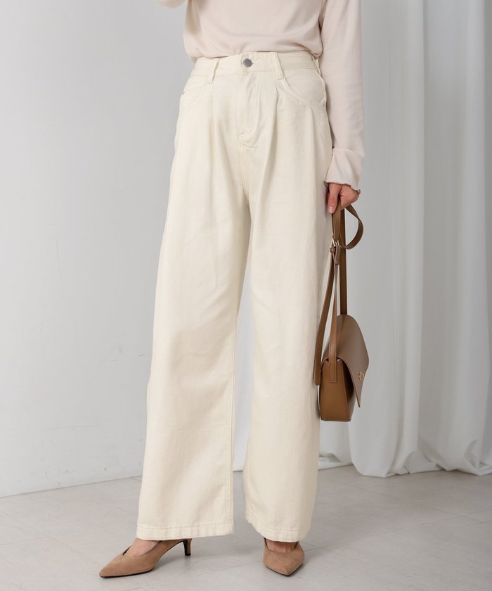 【バブ ブージュルード/Bab Bou Jeloud】のタックワイドパンツ インテリア・キッズ・メンズ・レディースファッション・服の通販 founy(ファニー) https://founy.com/ ファッション Fashion レディースファッション WOMEN パンツ Pants トレンド Trend ワイド Wide 再入荷 Restock/Back In Stock/Re Arrival |ID: prp329100004524824 ipo3291000000032004745