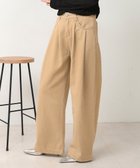 【バブ ブージュルード/Bab Bou Jeloud】のタックワイドパンツ BEIGE|ID: prp329100004524824 ipo3291000000032004748