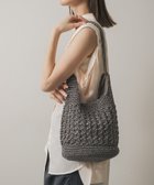 【センスオブプレイス/SENSE OF PLACE by URBAN RESEARCH】のメタリックヤーンバッグ 人気、トレンドファッション・服の通販 founy(ファニー) ファッション Fashion レディースファッション Fashion for Women バッグ Bags 2025年 2025 2025春夏・S/S Spring/Summer 2025 SS25 トレンド Trend, Trending Now ポケット Pocket, Pocket Detail メッシュ Mesh, Net Fabric ロング Long, Long-Length 今季 This Season, Current Season 夏 Summer S/S・春夏 SS, Spring/Summer, Warm Season thumbnail CHARCOAL|ID: prp329100004524826 ipo3291000000032606226