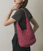 【センスオブプレイス/SENSE OF PLACE by URBAN RESEARCH】のメタリックヤーンバッグ 人気、トレンドファッション・服の通販 founy(ファニー) ファッション Fashion レディースファッション Fashion for Women バッグ Bags 2025年 2025 2025春夏・S/S Spring/Summer 2025 SS25 トレンド Trend, Trending Now ポケット Pocket, Pocket Detail メッシュ Mesh, Net Fabric ロング Long, Long-Length 今季 This Season, Current Season 夏 Summer S/S・春夏 SS, Spring/Summer, Warm Season thumbnail RED|ID: prp329100004524826 ipo3291000000032606228