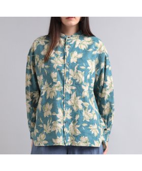 【アールエヌエーエヌ/RNA-N】のB2735 フラワープリントタックシャツ 人気、トレンドファッション・服の通販 founy(ファニー) ファッション Fashion レディースファッション WOMEN トップス・カットソー Tops/Tshirt シャツ/ブラウス Shirts/Blouses 花柄・フラワープリント・モチーフ Flower Patterns イエロー Yellow カフス Cuffs シンプル Simple デニム Denim プリント Print 春 Spring |ID:prp329100004524827