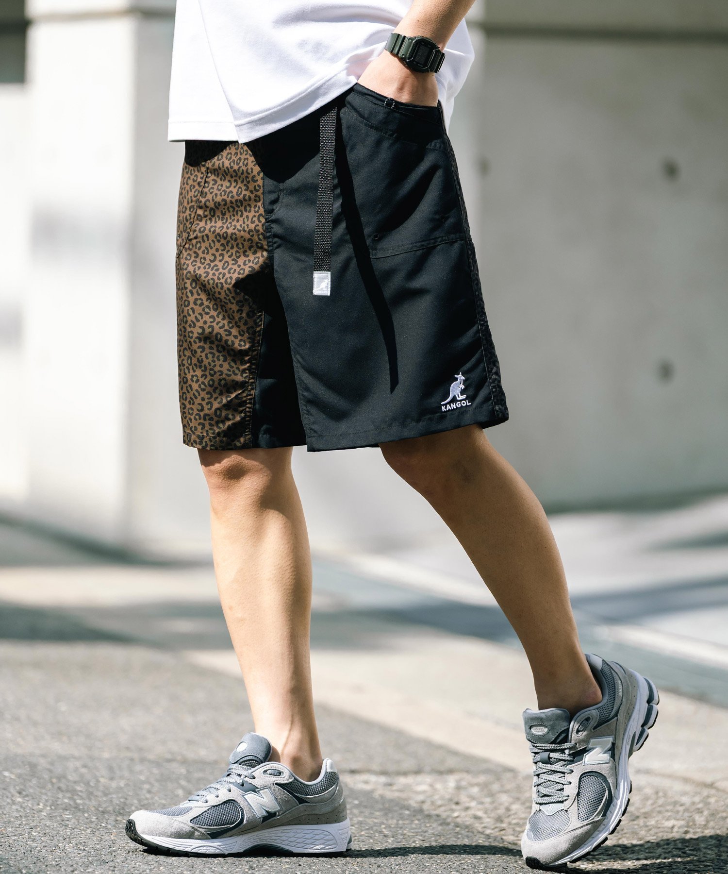 【ロッキーモンロー/Rocky Monroe】のKANGOL 別注コラボ 接触冷感水陸両用クライミングショートパンツ インテリア・キッズ・メンズ・レディースファッション・服の通販 founy(ファニー) 　ファッション　Fashion　レディースファッション　WOMEN　パンツ　Pants　ハーフ / ショートパンツ　Short Pants　2025年　2025　2025春夏・S/S　Ss,Spring/Summer,2025　コラボ　Collaboration　ブロック　Block　人気　Popularity　別注　Special Order　夏　Summer　マルチ|ID: prp329100004524837 ipo3291000000032004824