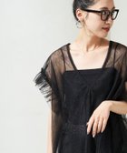 【フリークスストア/FREAK'S STORE】の限定展開 袖 フリル ビッグ チュール ベスト 24SS ブラック|ID: prp329100004524839 ipo3291000000032004808