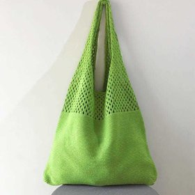 【ミニミニストア/miniministore】のトートバッグ ニット編み バッグ鞄かばん 人気、トレンドファッション・服の通販 founy(ファニー) ファッション Fashion レディースファッション WOMEN トップス・カットソー Tops/Tshirt ニット Knit Tops イエロー Yellow 財布 Wallet ハンドバッグ Handbag パープル Purple ポケット Pocket 無地 Plain Color ラベンダー Lavender |ID:prp329100004524854
