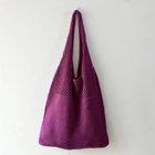 【ミニミニストア/miniministore】のトートバッグ ニット編み バッグ鞄かばん 人気、トレンドファッション・服の通販 founy(ファニー) ファッション Fashion レディースファッション WOMEN トップス・カットソー Tops/Tshirt ニット Knit Tops イエロー Yellow 財布 Wallet ハンドバッグ Handbag パープル Purple ポケット Pocket 無地 Plain Color ラベンダー Lavender thumbnail パープル|ID: prp329100004524854 ipo3291000000032004894
