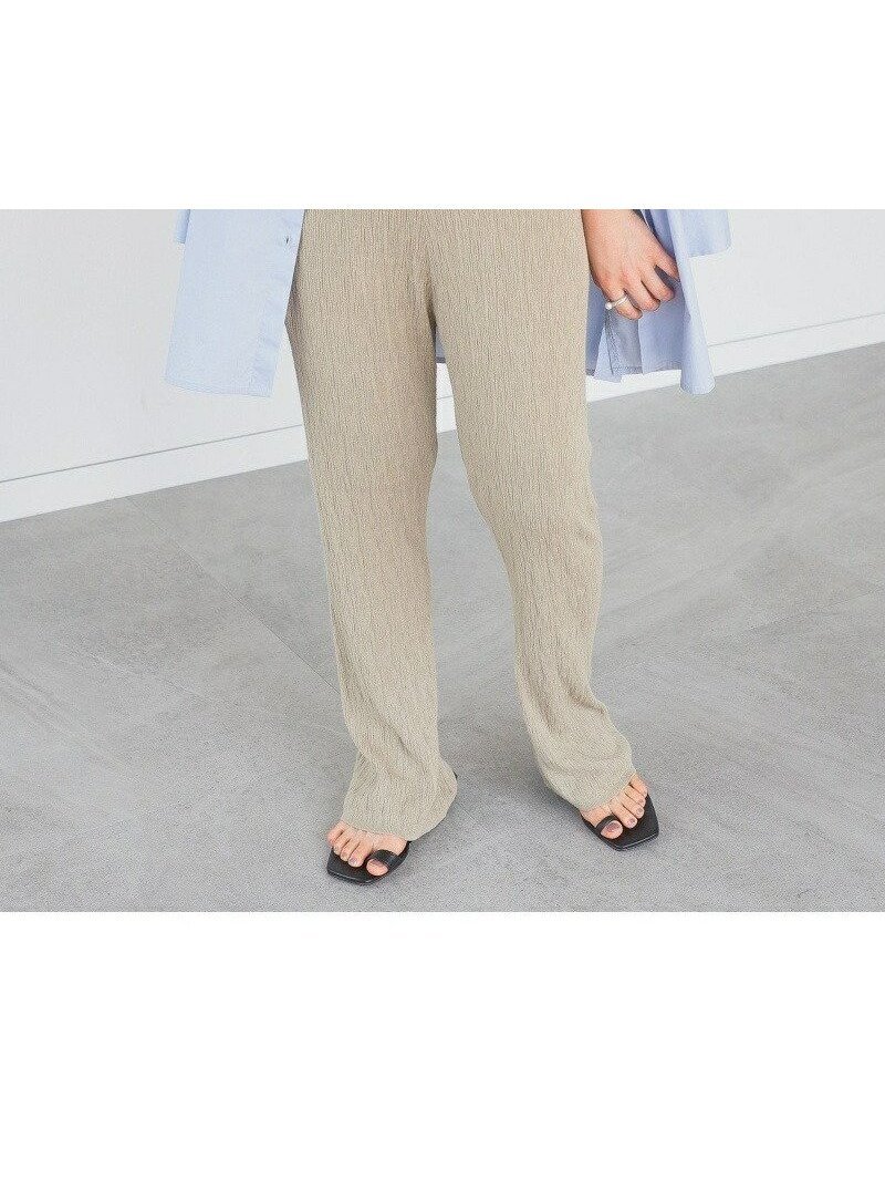 【その他のブランド/Other】のB MING by BEAMS / KAPOK ニット パンツ インテリア・キッズ・メンズ・レディースファッション・服の通販 founy(ファニー) 　ファッション　Fashion　レディースファッション　WOMEN　パンツ　Pants　おすすめ　Recommend　セットアップ　Set Up　チュニック　Tunic　フィット　Fit　フレア　Flare　SAND|ID: prp329100004524860 ipo3291000000032004917