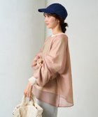 【フリークスストア/FREAK'S STORE】のオーガンジー 重ね ラグラン スウェット【限定展開】 24AW ピンク|ID: prp329100004524868 ipo3291000000033556977