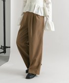 【ケービーエフ/KBF / URBAN RESEARCH】の『2サイズ展開』タックストレートスラックス 人気、トレンドファッション・服の通販 founy(ファニー) ファッション Fashion レディースファッション WOMEN 2024年 2024 2024-2025秋冬・A/W Aw/Autumn/Winter/Fw/Fall/2024-2025 冬 Winter おすすめ Recommend コンパクト Compact ストレート Straight スラックス Slacks スリット Slit セットアップ Set Up ベーシック Basic A/W・秋冬 Aw・Autumn/Winter・Fw・Fall-Winter thumbnail BROWN|ID: prp329100004524880 ipo3291000000032005013