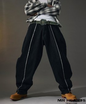 【フリークスストア/FREAK'S STORE】のVINTAGE WASH WIDE SILHOUETTE SWITCHING DENIM 【限定展開】 24SS 人気、トレンドファッション・服の通販 founy(ファニー) ファッション Fashion レディースファッション WOMEN インディゴ Indigo スウェット Sweat センター Center テーパード Tapered デニム Denim トレンド Trend 定番 Standard ミリタリー Military ワイド Wide S/S・春夏 Ss・Spring/Summer おすすめ Recommend 夏 Summer 2024年 2024 2024春夏・S/S Ss,Spring/Summer,2024 |ID:prp329100004524889