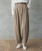 【グローバルワーク/GLOBAL WORK】の吉高由里子さん着用/イージーケアチノコクーンワイドパンツ/250490 オリーブ74|ID: prp329100004524893 ipo3291000000032005088