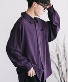 【ロッキーモンロー/Rocky Monroe】のオーバーサイズレギュラーカラーストレッチシャツ 人気、トレンドファッション・服の通販 founy(ファニー) ファッション Fashion レディースファッション WOMEN トップス・カットソー Tops/Tshirt シャツ/ブラウス Shirts/Blouses カットソー Cut And Sew ショルダー Shoulder ジャケット Jacket スタンダード Standard とろみ Thickness トレンド Trend ドロップ Drop 定番 Standard バランス Balance ビッグ Big メンズ Mens ルーズ Loose レギュラー Regular ワイド Wide ワーク Work 再入荷 Restock/Back In Stock/Re Arrival おすすめ Recommend ビジネス 仕事 通勤 Business thumbnail ダークパープル|ID: prp329100004524912 ipo3291000000032284194