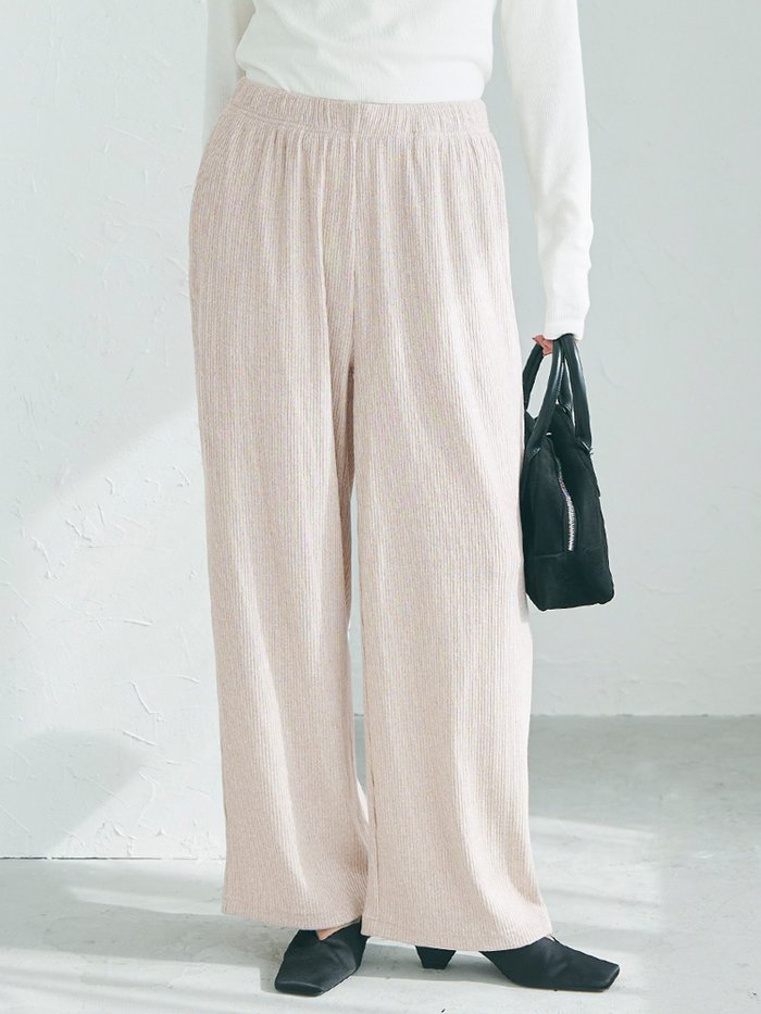 【コカ/COCA】のメランジニットパンツ インテリア・キッズ・メンズ・レディースファッション・服の通販 founy(ファニー) https://founy.com/ ファッション Fashion レディースファッション WOMEN パンツ Pants おすすめ Recommend ドローストリング Drawstring ポケット Pocket メランジ Melange リラックス Relax ワイド Wide エレガント 上品 Elegant |ID: prp329100004524960 ipo3291000000032005405