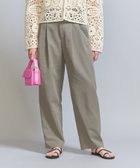 【その他のブランド/Other】のカルゼ バックゴム テーパード パンツ 2 OLIVE|ID: prp329100004524991 ipo3291000000032005550