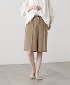 【エヌ ナチュラルビューティーベーシック/N.Natural Beauty basic】のピンタックハーフパンツ ベージュ|ID: prp329100004525003 ipo3291000000032005593
