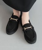 【バンヤードストーム/BARNYARDSTORM】の【Mazell】トラックソールビットローファー 人気、トレンドファッション・服の通販 founy(ファニー) ファッション Fashion レディースファッション Fashion for Women コンビ Combo, Combination Style シューズ Shoes, Footwear ソックス Socks, Hosiery フェミニン Feminine, Girly ライニング Inner Lining, Inner Fabric, Lined リアル Real, Realistic おすすめ Recommended / Our Picks thumbnail ブラックスエード06|ID: prp329100004525016 ipo3291000000034396088