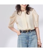 【ジャーナルスタンダード レサージュ/journal standard L'essage】の《追加》IPEKER/ボーダータックハーフスリーブブラウス 人気、トレンドファッション・服の通販 founy(ファニー) ファッション Fashion レディースファッション WOMEN トップス・カットソー Tops/Tshirt シャツ/ブラウス Shirts/Blouses 2025年 2025 2025春夏・S/S Ss,Spring/Summer,2025 thumbnail ホワイト A|ID: prp329100004525045 ipo3291000000032005778