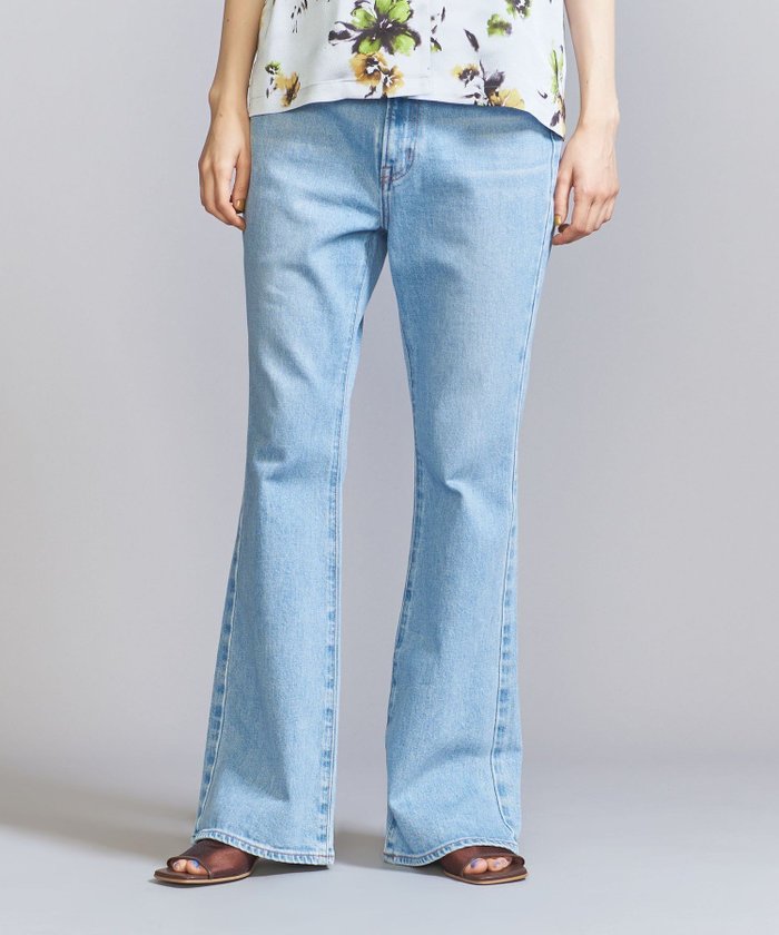【その他のブランド/Other】のNEEDBY heritage BARBARA デニムパンツ インテリア・キッズ・メンズ・レディースファッション・服の通販 founy(ファニー) https://founy.com/ ファッション Fashion レディースファッション WOMEN パンツ Pants デニムパンツ Denim Pants ヴィンテージ Vintage 春 Spring クラシック Classic コンパクト Compact ジーンズ Jeans スウェット Sweat デニム Denim フレア Flare ベーシック Basic ロング Long おすすめ Recommend |ID: prp329100004525046 ipo3291000000032005780
