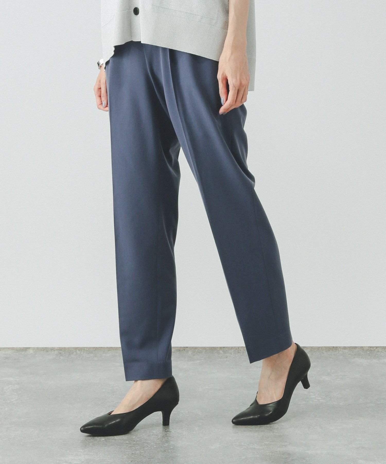 【グローバルワーク/GLOBAL WORK】のウツクシルエットDRYテーパードパンツTall/一部店舗限定/289078 インテリア・キッズ・メンズ・レディースファッション・服の通販 founy(ファニー) 　ファッション　Fashion　レディースファッション　WOMEN　パンツ　Pants　キャップ　Cap　ジップ　Zip　ジャケット　Jacket　ストレッチ　Stretch　セットアップ　Set Up　センター　Center　人気　Popularity　フラット　Flat　フロント　Front　ポケット　Pocket　ミドル　Middle　リラックス　Relax　夏　Summer　ブルー87|ID: prp329100004525061 ipo3291000000032005871