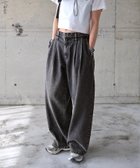 【その他のブランド/Other】のルーズ デニム タック ワイド パンツ ANME アンメ ブラック|ID: prp329100004525084 ipo3291000000032005963