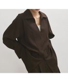 【アダム エ ロペ/ADAM ET ROPE'】の【サステナブル】オックスボザムシャツ 人気、トレンドファッション・服の通販 founy(ファニー) ファッション Fashion レディースファッション WOMEN トップス・カットソー Tops/Tshirt シャツ/ブラウス Shirts/Blouses 2025年 2025 2025春夏・S/S Ss,Spring/Summer,2025 オックス Ox セットアップ Set Up ドレープ Drape リラックス Relax 夏 Summer 春 Spring S/S・春夏 Ss・Spring/Summer thumbnail ダークブラウン(20)|ID: prp329100004525093 ipo3291000000032300316