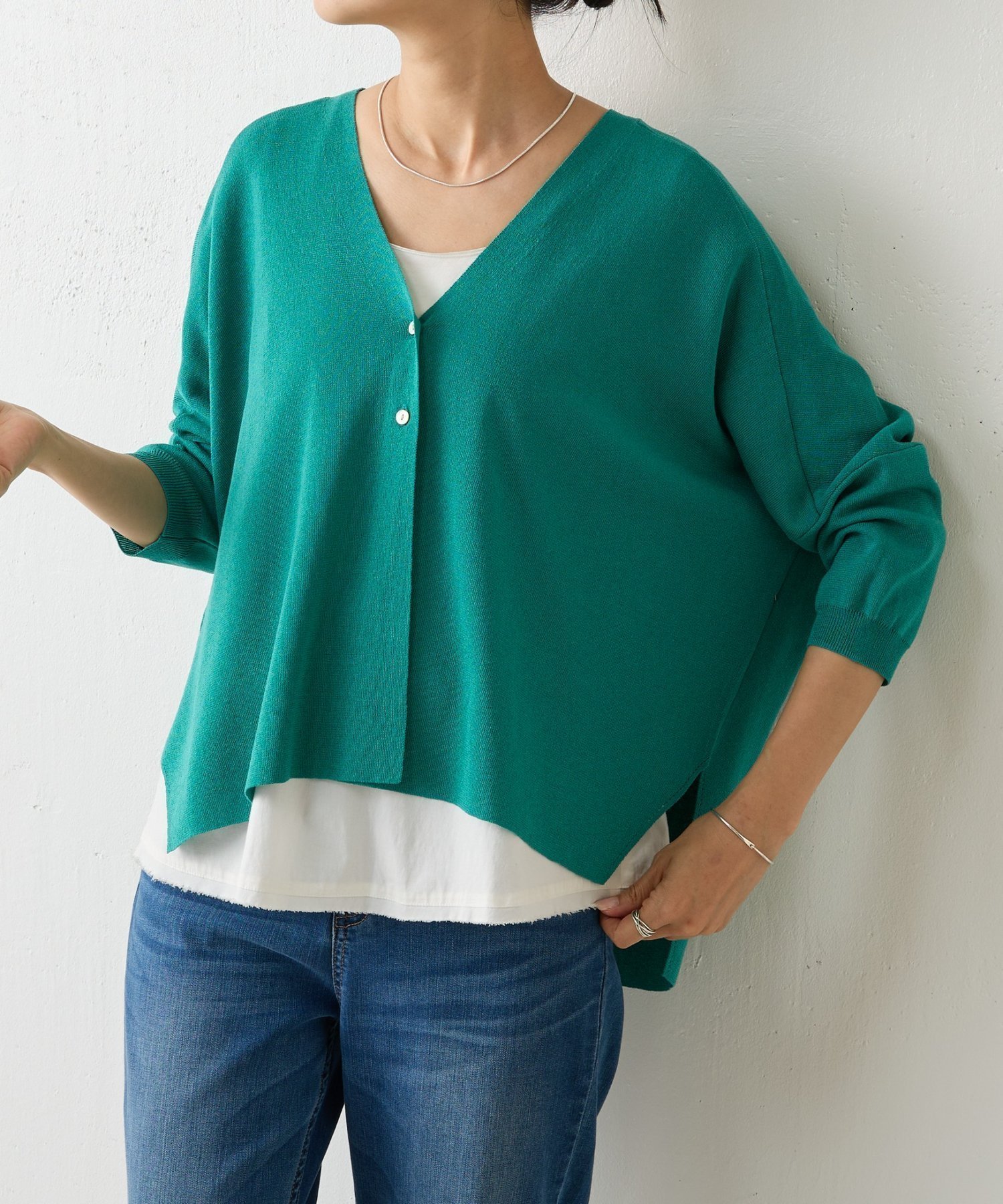 【その他のブランド/Other】のサラッとカーディガン 人気、トレンドファッション・服の通販 founy(ファニー) 　ファッション　Fashion　レディースファッション　Fashion for Women　トップス・カットソー　Cut & Sew Tops　カーディガン・羽織り　Layered Style Cardigans　おすすめ　Recommended / Our Picks　アンサンブル　Ensemble Set　インナー　Innerwear　カーディガン　Cardigan, Knitwear　コンパクト　Compact, Small Size　シルバー　Silver, Metallic Silver　バランス　Balance, Style Balance　ワイド　Wide, Wide Fit　エレガント 上品　Elegant　夏　Summer　春　Spring　S/S・春夏　SS, Spring/Summer, Warm Season　 other-1|ID: prp329100004525118 ipo3291000000032621181