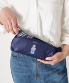 【ムーンバット/MOONBAT】のPOLO RALPH LAUREN(ポロ ラルフ ローレン) WEB限定 レディース 日傘 折りたたみ傘 晴雨兼用 遮光 遮熱 UV フレンチベア ポーチ入り ディープブルー|ID: prp329100004525120 ipo3291000000032068541