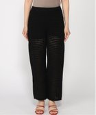 【ギャップ/GAP】のコットン100% クロシェ アンクルパンツ BLACK|ID: prp329100004525121 ipo3291000000032006121