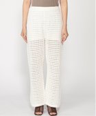 【ギャップ/GAP】のコットン100% クロシェ アンクルパンツ NEW_OFF_WHITE|ID: prp329100004525121 ipo3291000000032006122