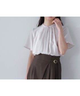 【ナチュラル ビューティー ベーシック/NATURAL BEAUTY BASIC】のフロントタックフレアスリーブブラウス 人気、トレンドファッション・服の通販 founy(ファニー) ファッション Fashion レディースファッション WOMEN トップス・カットソー Tops/Tshirt シャツ/ブラウス Shirts/Blouses |ID:prp329100004525138