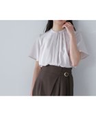 【ナチュラル ビューティー ベーシック/NATURAL BEAUTY BASIC】のフロントタックフレアスリーブブラウス 人気、トレンドファッション・服の通販 founy(ファニー) ファッション Fashion レディースファッション WOMEN トップス・カットソー Tops/Tshirt シャツ/ブラウス Shirts/Blouses thumbnail ライトベージュ|ID: prp329100004525138 ipo3291000000032321267