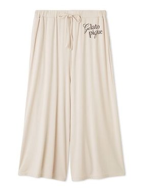 【ジェラート ピケ/gelato pique】の【接触冷感】レーヨンロゴ8分丈パンツ 人気、トレンドファッション・服の通販 founy(ファニー) ファッション Fashion レディースファッション WOMEN パンツ Pants おすすめ Recommend フレア Flare エレガント 上品 Elegant 夏 Summer |ID:prp329100004525167
