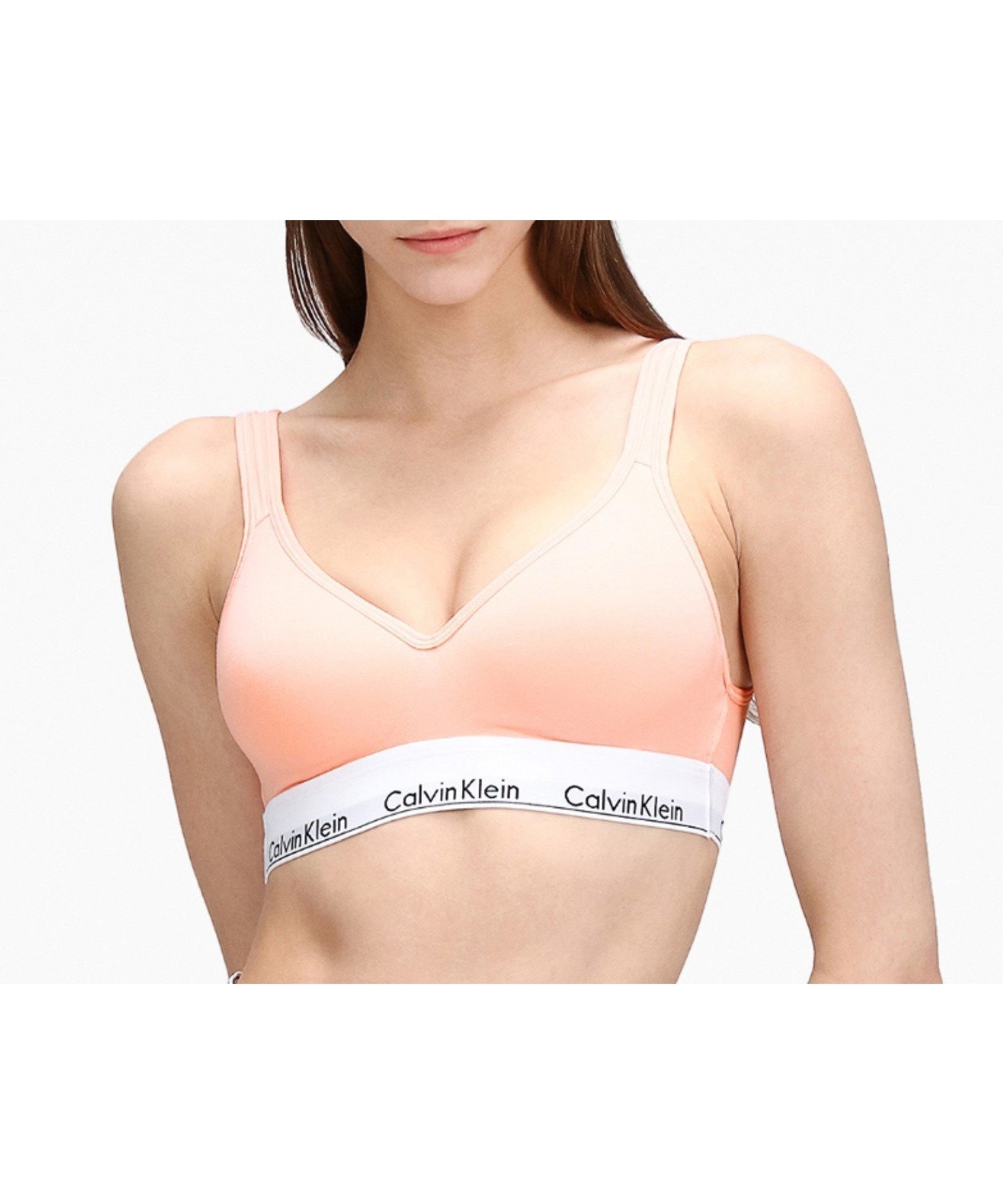 【カルバンクライン/Calvin Klein】の【公式ショップ】 カルバンクライン Icon Cotton スクープ バック ライトリー ラインド ブラレット Calvin Klein Underwear QF5490 インテリア・キッズ・メンズ・レディースファッション・服の通販 founy(ファニー) 　ファッション　Fashion　レディースファッション　WOMEN　バッグ　Bag　下着・ランジェリー　Underwear　アンダーウェア　Underwear　Peach_Melba|ID: prp329100004525171 ipo3291000000032303274
