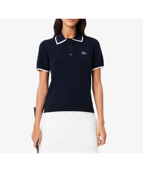 【ラコステ/LACOSTE】のエッジ配色ゴルフニットポロシャツ 人気、トレンドファッション・服の通販 founy(ファニー) ファッション Fashion レディースファッション WOMEN トップス・カットソー Tops/Tshirt ニット Knit Tops シャツ/ブラウス Shirts/Blouses ポロシャツ Polo Shirts ゴルフ Golf シンプル Simple ポロシャツ Polo Shirt メッシュ Mesh リブニット Rib Knit |ID:prp329100004525175