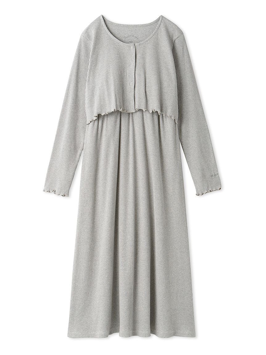 【ジェラート ピケ/gelato pique】のマタニティリブワンピース 人気、トレンドファッション・服の通販 founy(ファニー) 　ファッション　Fashion　レディースファッション　WOMEN　ワンピース　Dress　おすすめ　Recommend　カーディガン　Cardigan　キャミソール　Camisole　ギフト プレゼント　Gift Present　ドッキング　Docking　フェミニン　Feminine　ラベンダー　Lavender　ロング　Long　 other-1|ID: prp329100004525178 ipo3291000000032277528