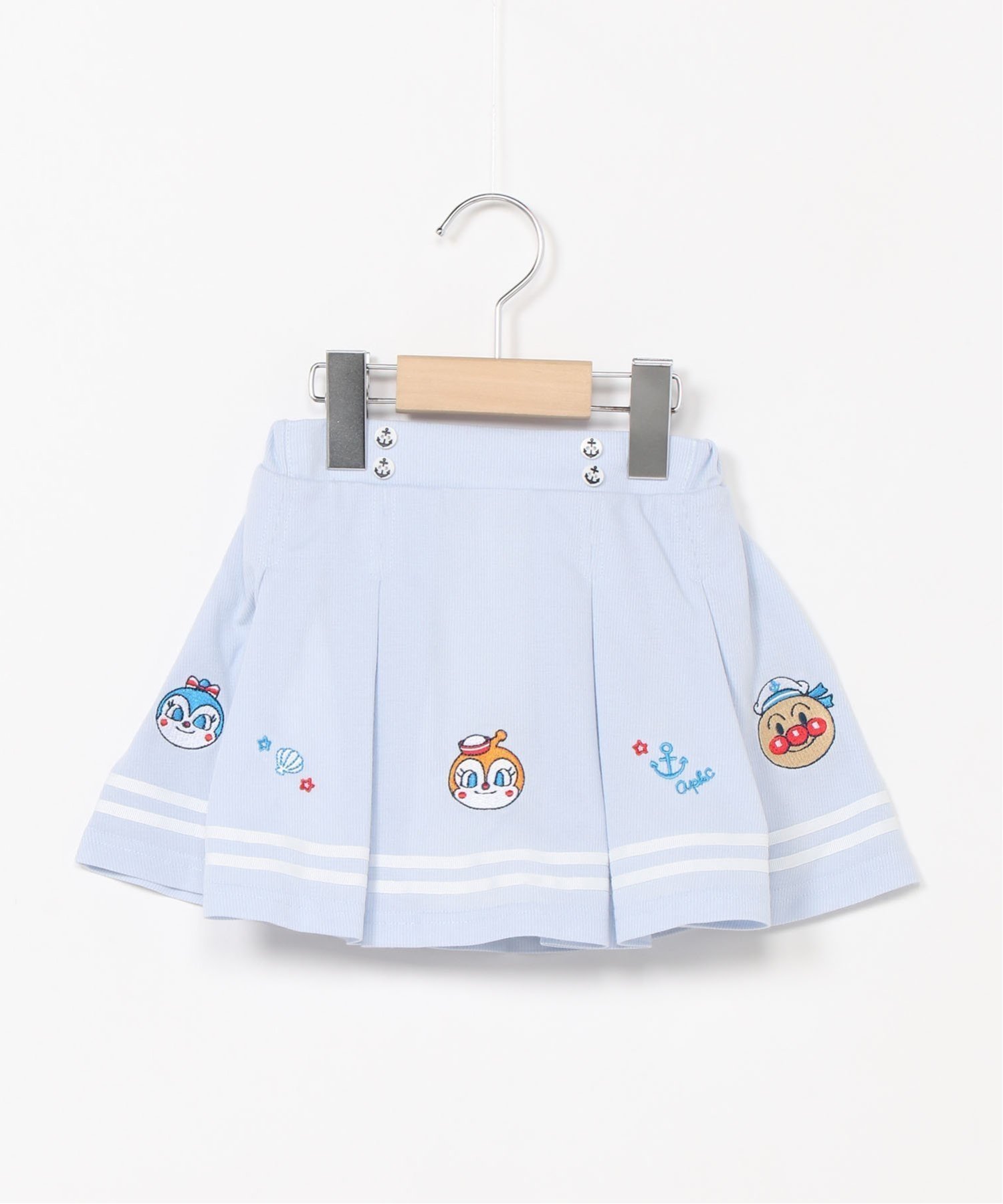 【アンパンマンキッズコレクション/ANPANMAN KIDS COLLECTION / KIDS】のANPANMAN KIDS COLLECTION/マリンキュロット インテリア・キッズ・メンズ・レディースファッション・服の通販 founy(ファニー) 　ファッション　Fashion　キッズファッション　KIDS　インナー　Inner　キャラクター　Character　キュロット　Culottes　コレクション　Collection　プリーツ　Pleats　ベビー　Baby　ボーイズ　Boys　メンズ　Mens　ギフト プレゼント　Gift Present　サックスブルー|ID: prp329100004525214 ipo3291000000032006502