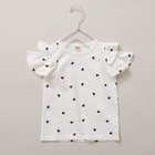 【ブランシェス/branshes / KIDS】の【WEB限定/DRC/綿100%】肩あきフリル半袖Tシャツ 91:ハートドット|ID: prp329100004525219 ipo3291000000032006524