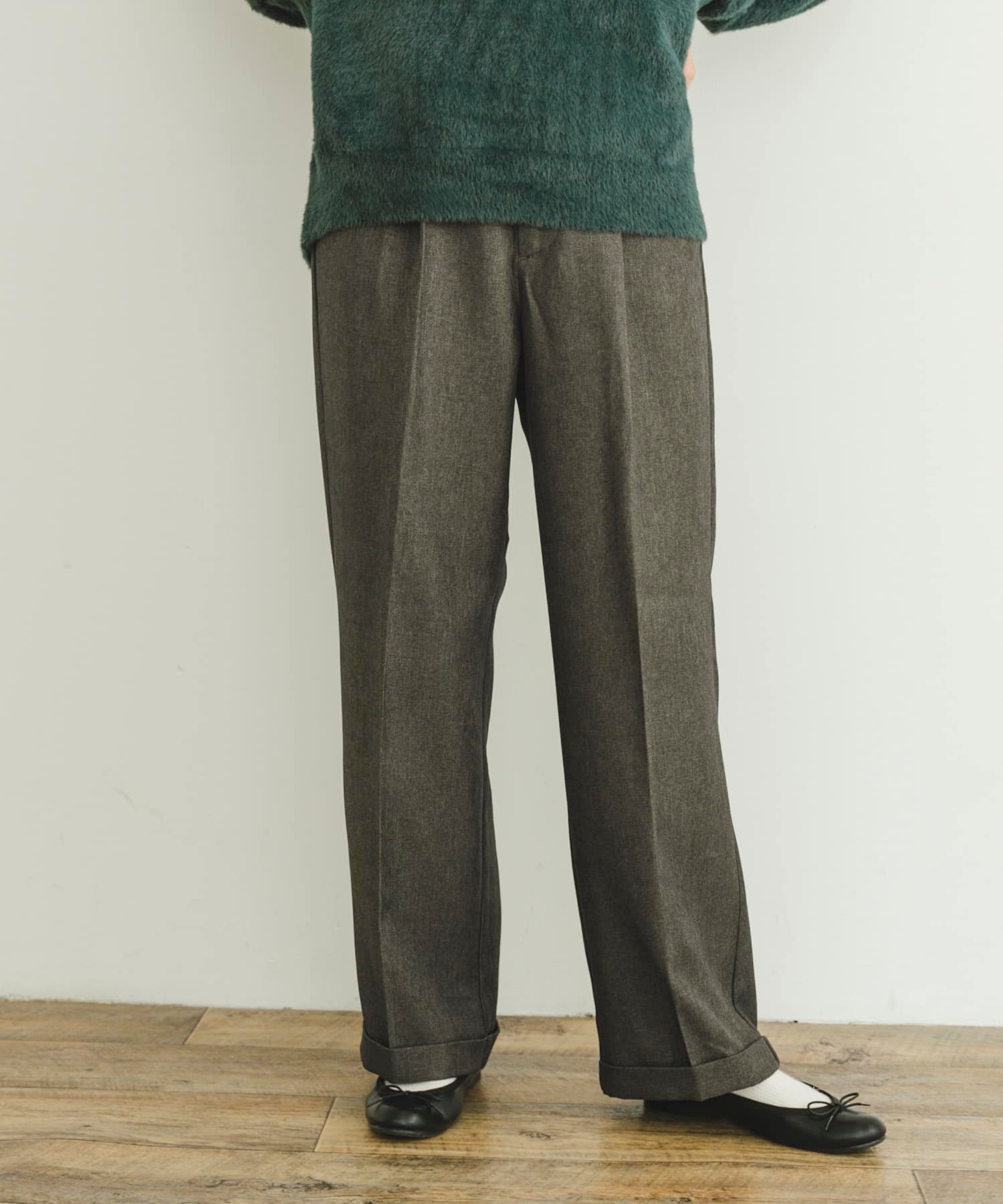 【その他のブランド/Other】のベルト付きパンツ インテリア・キッズ・メンズ・レディースファッション・服の通販 founy(ファニー) 　ファッション　Fashion　レディースファッション　WOMEN　パンツ　Pants　ベルト　Belts　2024年　2024　2024-2025秋冬・A/W　Aw/Autumn/Winter/Fw/Fall/2024-2025　冬　Winter　フェイクレザー　Faux Leather　ワイド　Wide　A/W・秋冬　Aw・Autumn/Winter・Fw・Fall-Winter　CHA|ID: prp329100004525222 ipo3291000000032006535