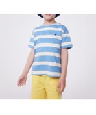 【プチバトー/PETIT BATEAU / KIDS】の半袖Tシャツ 人気、トレンドファッション・服の通販 founy(ファニー) ファッション Fashion キッズファッション KIDS おすすめ Recommend シンプル Simple デニム Denim ボーダー Border ワンポイント One Point 人気 Popularity 半袖 Short Sleeve thumbnail ブルー/ミルキーホワイト|ID: prp329100004525240 ipo3291000000032080566