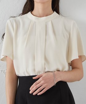 【ラナン/Ranan】のRanan/ UVカット/抗菌防臭 タックデザインフリルブラウス 人気、トレンドファッション・服の通販 founy(ファニー) ファッション Fashion レディースファッション WOMEN トップス・カットソー Tops/Tshirt シャツ/ブラウス Shirts/Blouses ハイネック High Neck フェミニン Feminine フリル Frills 夏 Summer 抗菌 Antibacterial |ID:prp329100004525258