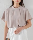 【ラナン/Ranan】のRanan/ UVカット/抗菌防臭 タックデザインフリルブラウス 人気、トレンドファッション・服の通販 founy(ファニー) ファッション Fashion レディースファッション WOMEN トップス・カットソー Tops/Tshirt シャツ/ブラウス Shirts/Blouses ハイネック High Neck フェミニン Feminine フリル Frills 夏 Summer 抗菌 Antibacterial thumbnail トープ|ID: prp329100004525258 ipo3291000000032006687