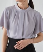 【ラナン/Ranan】のRanan/ UVカット/抗菌防臭 タックデザインフリルブラウス 人気、トレンドファッション・服の通販 founy(ファニー) ファッション Fashion レディースファッション WOMEN トップス・カットソー Tops/Tshirt シャツ/ブラウス Shirts/Blouses ハイネック High Neck フェミニン Feminine フリル Frills 夏 Summer 抗菌 Antibacterial thumbnail ブルーグレー|ID: prp329100004525258 ipo3291000000032006692