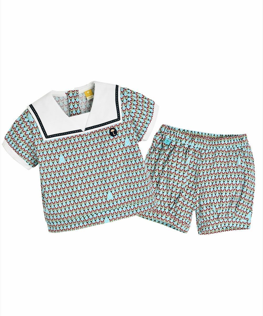 【モイモルン/moimoln / KIDS】の【セットアップ】ドロップカラーポイントトップス パンツ 人気、トレンドファッション・服の通販 founy(ファニー) 　ファッション　Fashion　キッズファッション　KIDS　トップス・カットソー　Tops/Tees/Kids　ボトムス　Bottoms/Kids　セットアップ　Setup/Kids　トップス　Tops　おすすめ　Recommend　ギフト プレゼント　Gift Present　セットアップ　Set Up　ビッグ　Big　プリント　Print　水玉　Polka Dots　 other-1|ID: prp329100004525260 ipo3291000000032006683