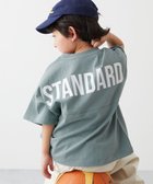 【デビロック/devirock / KIDS】の綿100% 型崩れしにくい STANDARD バックロゴプリント 半袖Tシャツ Tシャツ トップス 25SS Dサックス|ID: prp329100004525261 ipo3291000000032006700