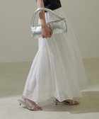 【サロン アダム エ ロペ/SALON adam et rope'】の【WEB限定】コットンオーガンジーギャザースカート 2 ホワイト(10)|ID: prp329100004525269 ipo3291000000032620329