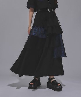 【ハレ/HARE】のアートジャガードキリカエフレアスカート 人気、トレンドファッション・服の通販 founy(ファニー) ファッション Fashion レディースファッション WOMEN スカート Skirt Aライン/フレアスカート Flared A-Line Skirts おすすめ Recommend ギャザー Gather コンパクト Compact シアー Sheer セットアップ Set Up 夏 Summer 定番 Standard 春 Spring S/S・春夏 Ss・Spring/Summer |ID:prp329100004525274
