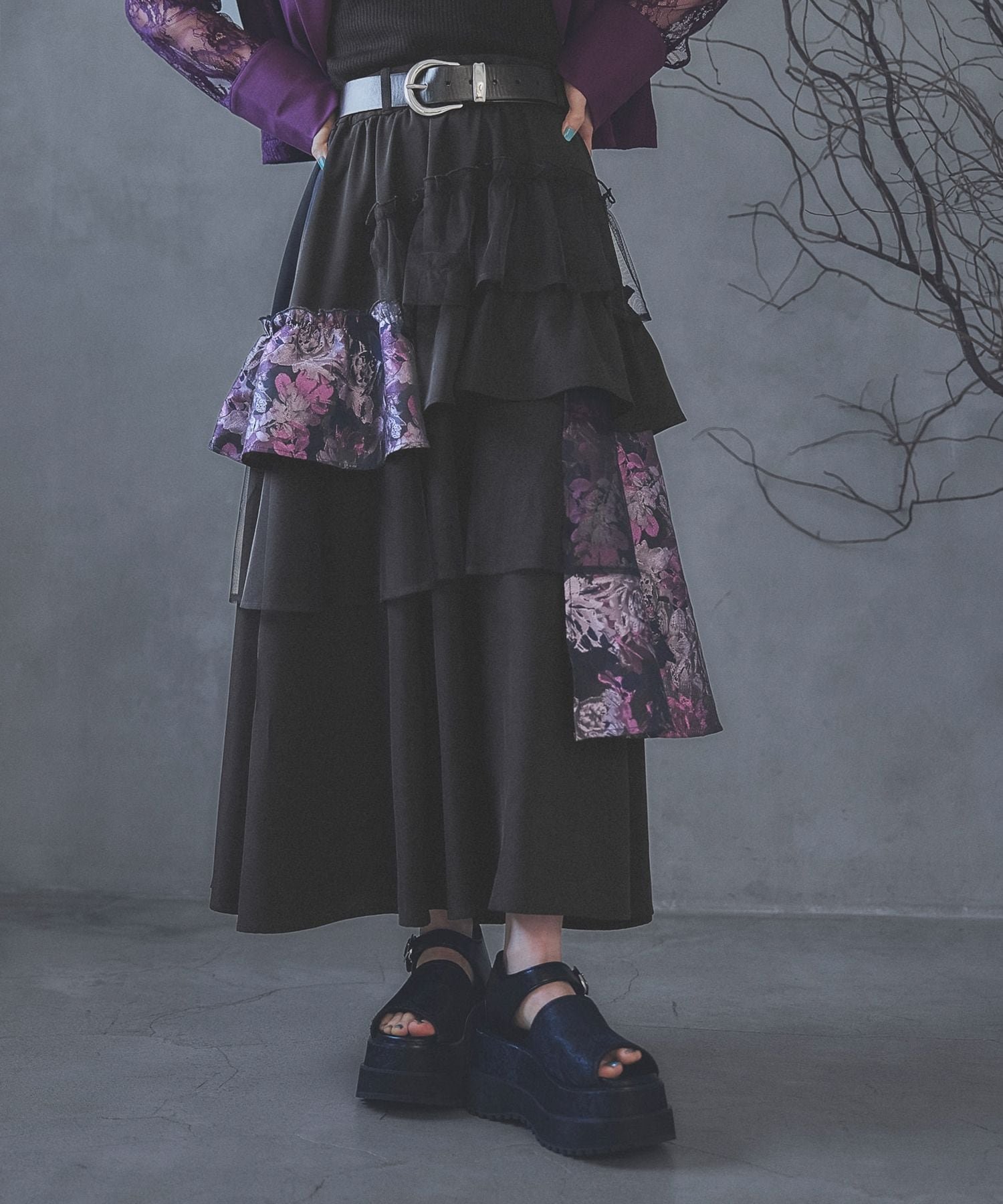 【ハレ/HARE】のアートジャガードキリカエフレアスカート インテリア・キッズ・メンズ・レディースファッション・服の通販 founy(ファニー) 　ファッション　Fashion　レディースファッション　WOMEN　スカート　Skirt　Aライン/フレアスカート　Flared A-Line Skirts　おすすめ　Recommend　ギャザー　Gather　コンパクト　Compact　シアー　Sheer　セットアップ　Set Up　夏　Summer　定番　Standard　春　Spring　S/S・春夏　Ss・Spring/Summer　ピンク21|ID: prp329100004525274 ipo3291000000032006755