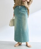 【リヴドロワ/RIVE DROITE】の【MONN. .(モン)】LOOSE DENIM SKIRT ブルー|ID: prp329100004525305 ipo3291000000032006874