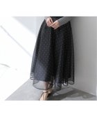 【ラ トータリテ/La TOTALITE】のブライズドットスカート 人気、トレンドファッション・服の通販 founy(ファニー) ファッション Fashion レディースファッション WOMEN スカート Skirt 2025年 2025 2025春夏・S/S Ss,Spring/Summer,2025 おすすめ Recommend シアー Sheer シンプル Simple ドット Dot フレア Flare エレガント 上品 Elegant 切替 Switching thumbnail ブラック|ID: prp329100004525308 ipo3291000000032006886