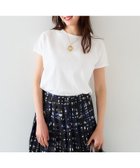 【アンタイトル/UNTITLED】の【11色展開/コットン100/アンサンブル可能】 プルオーバーニット ホワイト|ID: prp329100004525310 ipo3291000000032532972
